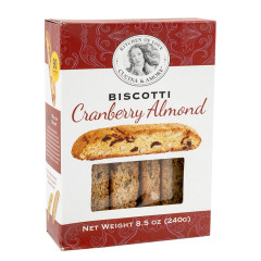CUCINA & AMORE - BISCOTTI CRANBERRY&ALMD - 8.5OZ