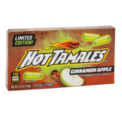 HOT TAMALES CINNAMON APPLE 4.25 OZ THEATER BOX