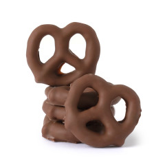 NASSAU CANDY MINI MILK CHOCOLATE SELECT PRETZELS
