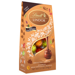 LINDT LINDOR HARVEST ASSORTMENT TRUFFLES 5.1 OZ BAG