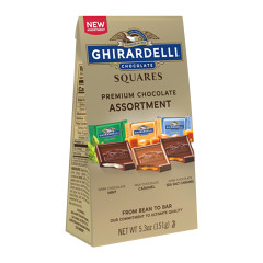 GHIRARDELLI - SUB - ASSORTED SQUARES - 5.3OZ