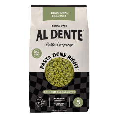 AL DENTE SPINACH FARFALLETTI 14 OZ BAG