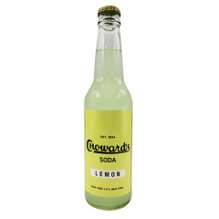 CHOWARD&rsquo;S LEMON SODA 12 OZ BOTTLE