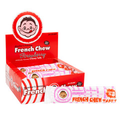 FRENCH CHEW STRAWBERRY TAFFY BAR 1.62 OZ