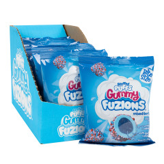 STUFFED PUFFS MIXED BERRY GUMMY FUZIONS 4.23 OZ PEG BAG