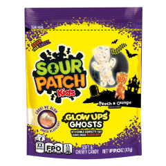 SOUR PATCH KIDS GLOW UPS GHOSTS 8.37 OZ POUCH