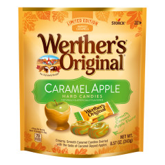 WERTHER'S ORIGINAL CARAMEL APPLE HARD CANDIES 8.57 OZ POUCH