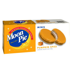 MOON PIE MINIS PUMPKIN SPICE 6 PIECE 6 OZ BOX