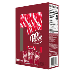 DR. PEPPER CANDY CANES 5.3 OZ CRADLE BOX