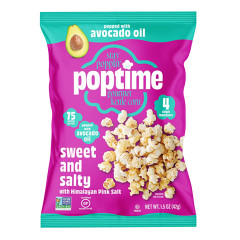 POPTIME - KETTLE CORN - SWEET &SALTY - 1.5OZ
