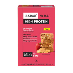 RX BAR - HIGH PROTEIN PEANUT BUTTER STWBRYBAR - 2.1OZ