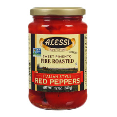 ALESSI - FIRE ROASTED RED PEPPERS - 12OZ