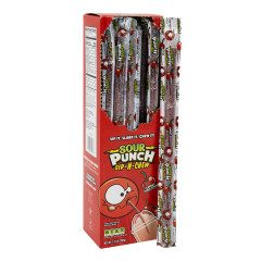 SOUR PUNCH SIP-N-CHEW CHERRY EDIBLE STRAWS 0.9 OZ
