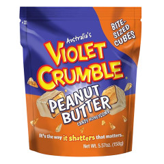 VIOLET CRUMBLE - SUB - BITE SIZE PBUT - 5.57OZ