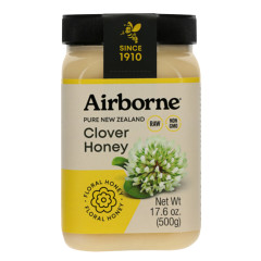 AIRBORNE - NZL CREAMED CLOVER HONEY - 17.6OZ
