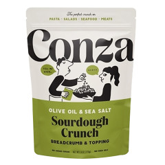 CONZA - OLIVE OIL& SEA SALT SOURDOUGH CRUNCH - 6OZ