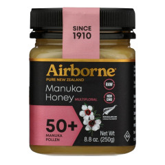 AIRBORNE - MANUKA 50+ MULTI FLORAL HONEY - 8.8OZ