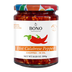 BONO - HOT CALABRESE PEPPER CHOPPED - 10.23OZ