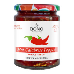 BONO - HOT CALABRESE PEPPER WHOLE - 9.17OZ