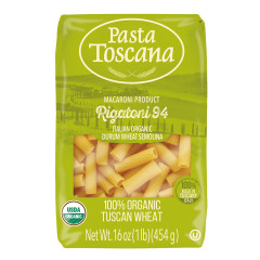 PASTA TOSCANA - PASTA OG RIGATONI - 16OZ