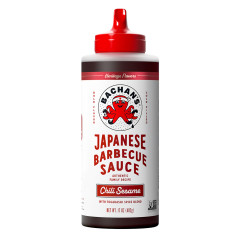 BACHAN'S - CHILI SESAME BARBECUE SAUCE - 17OZ
