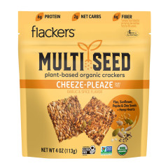FLACKERS - MUILTI SEED CRAC CHEEZE PLEAZE - 4OZ