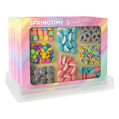 NASSAU CANDY SPRINGTIME SPREAD CHARCUTERIE BOARD 17.2 OZ BOX