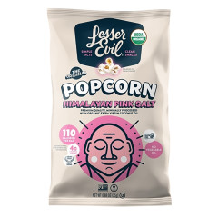 LESSER EVIL - ORG POPCORN - HIMALAYAN PINK SALT - .88OZ