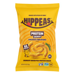 HIPPEAS - PROTEIN CRUNCH - CHEDDAR VIBRATIONS - 4OZ