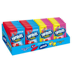 NERDS FOOTBALL GUMMY CLUSTERS 8 OZ TRAY