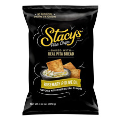 STACY'S - PITA CHIPS - ROSEMA & OLIVE OIL - 7.33OZ