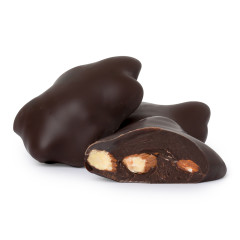 NASSAU CANDY DARK CHOCOLATE ALMOND CLUSTERS