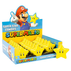 SUPER MARIO SUPER STAR CANDIES 0.6 OZ TIN