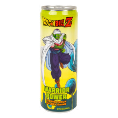 DRAGON BALL Z WARRIOR POWER ENERGY DRINK 12 OZ CAN *NOT FOR SALE IN CANADA*