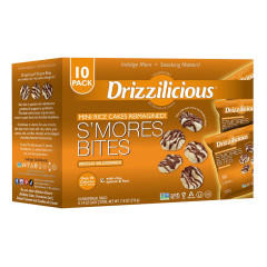 DRIZZILICIOUS DRIZZLE BITE S'MORES 7.4 OZ BAG 10 CT