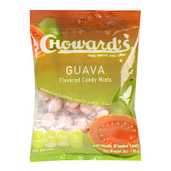 CHOWARD'S GUAVA CANDY 3 OZ PEG BAG