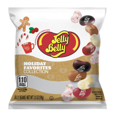 JELLY BELLY HOLIDAY FAVORITES COLLECTION 3.5 OZ PEG BAG
