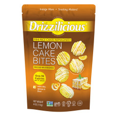 DRIZZILICIOUS - CAKE BITES - FRENCH LEMON - 4OZ