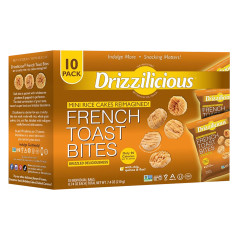 DRIZZILICIOUS - FRENCH TOAS BITES(10CT) - 7.4OZ