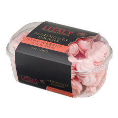 LITALY - STRAWBERRY MERINGUS COOKIES - 4OZ