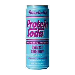 BAREBELLS - SWEET CHERRY PROTEIN SODA - 12OZ