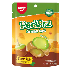 PEELERZ - GUMMY CARAMEL APPLE - 6OZ