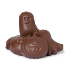 NASSAU CANDY MILK CHOCOLATE PEANUT BUTTER PUMPKINS & GHOSTS