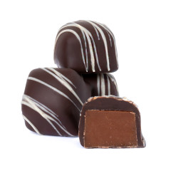 NASSAU CANDY DARK CHOCOLATE PUMPKIN SPICE CARAMELS