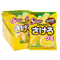SAKERU SOUR LEMON GUMMY 1.06 OZ PEG BAG