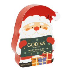 GODIVA - MASTERPIECE - SANTA BOX - 7PC - 2.25OZ - PK6