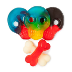 GUMMY SKULLS AND BONES