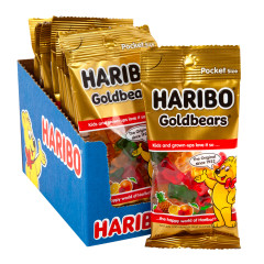 HARIBO GOLDBEARS 2 OZ PEG BAG