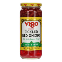 VIGO PICKLED RED ONIONS 12OZ - PK6
