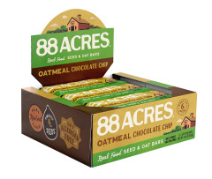 88 ACRES OATMEAL CHOCOLATE CHIP SEED AND OAT BAR 1.6 OZ BAR